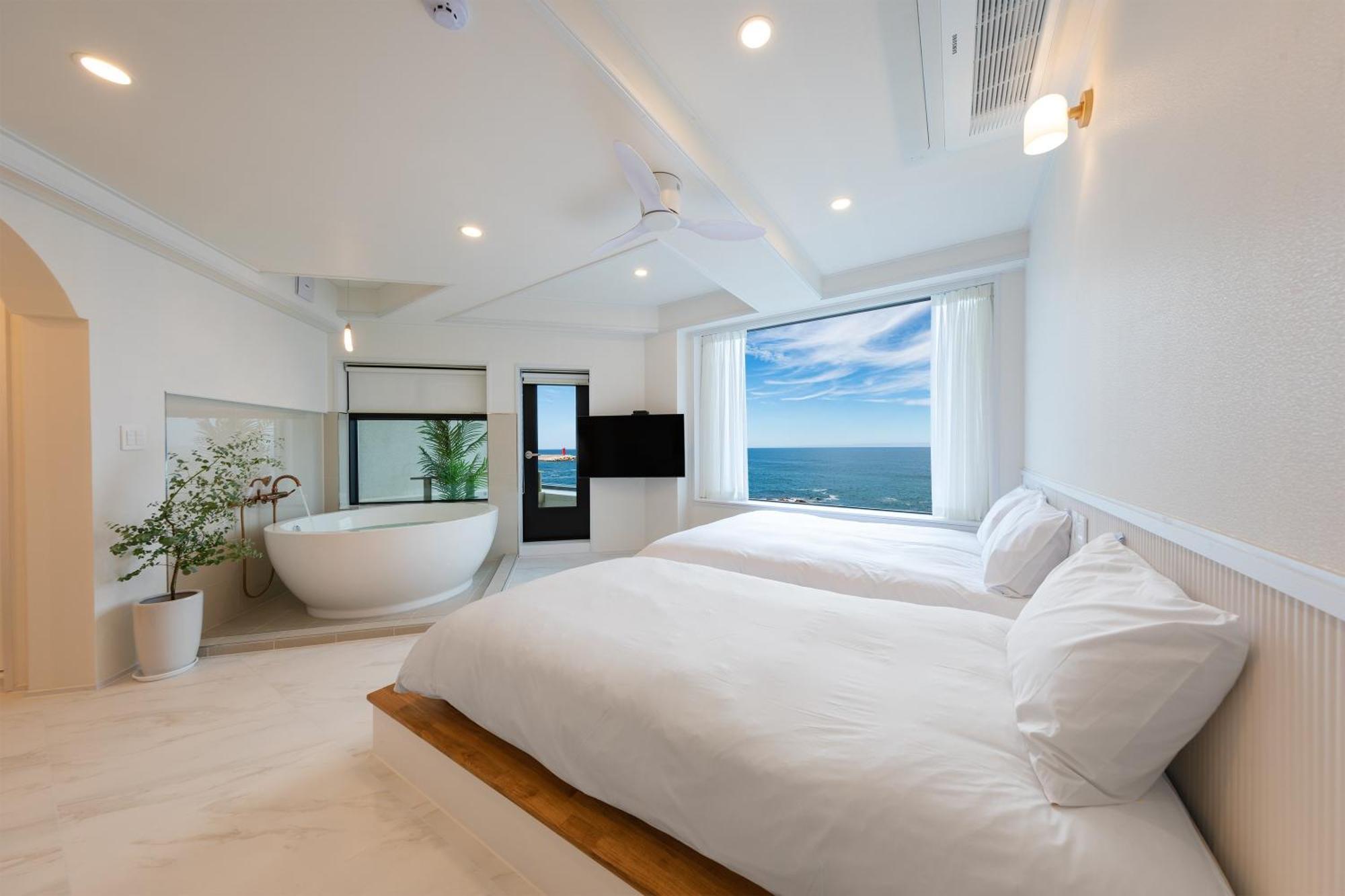 Gangneung Hue Pension Ocean View, Spa, Couple Εξωτερικό φωτογραφία